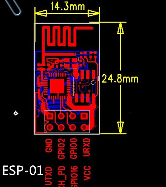 ESP8266 Wifi modul bild 3
