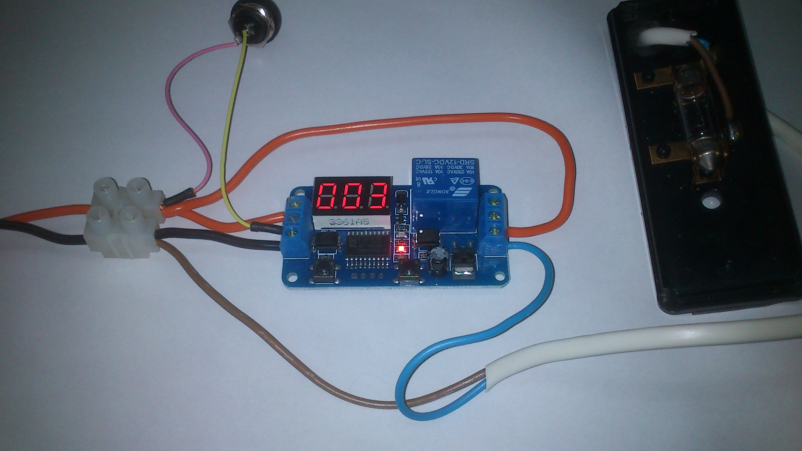 Digitaltimer standard koppling